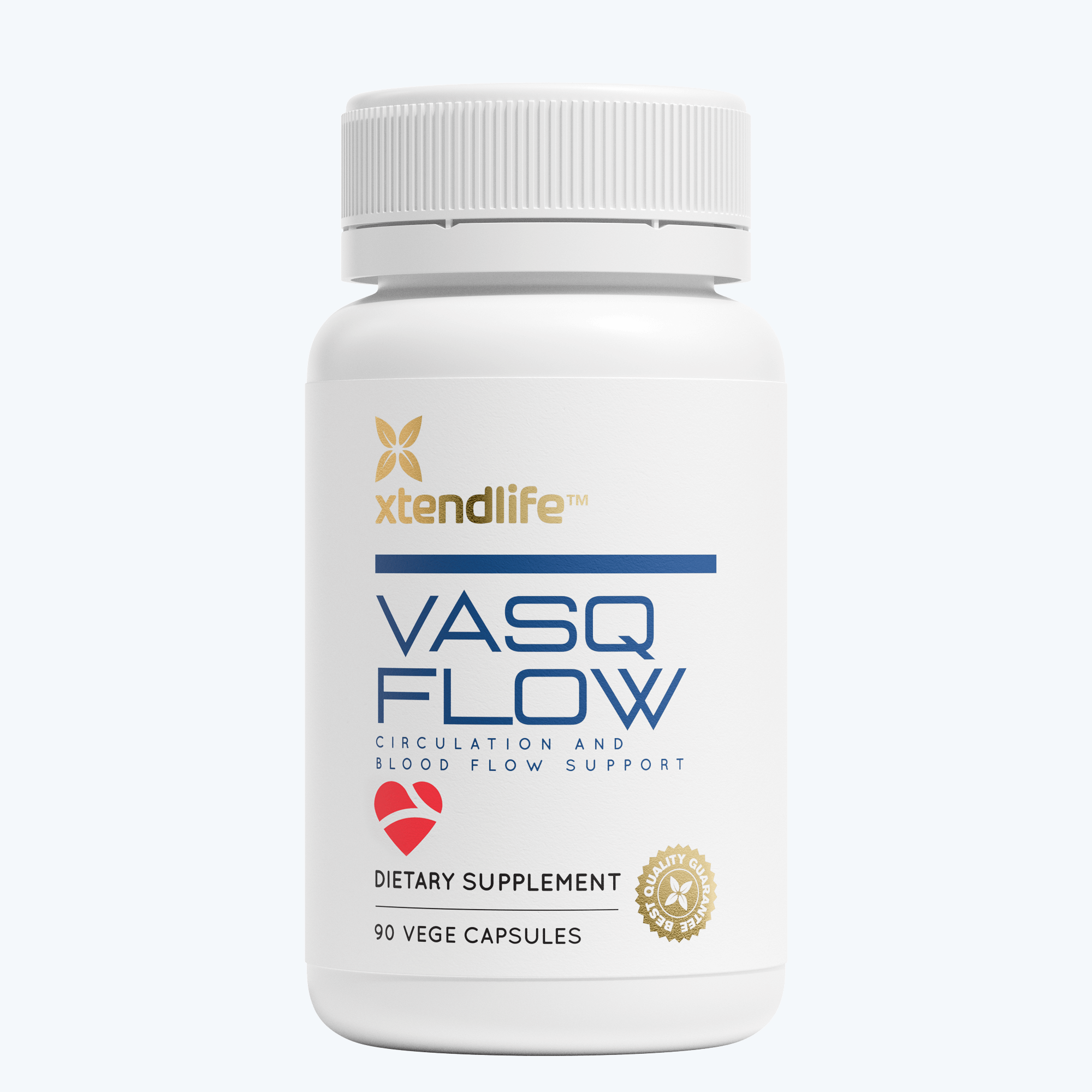 VasQFlow Nitric Oxide Booster Supplement | Xtendlife