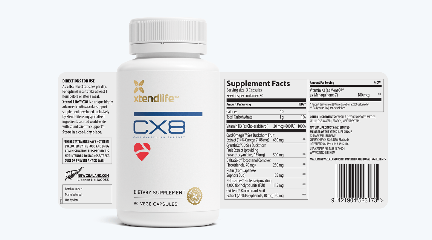 CX8 - Heart Health Support