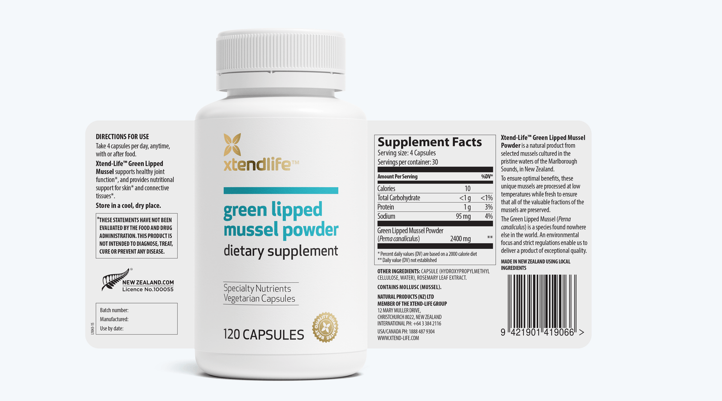 Green Lipped Mussel Powder