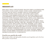 The ingredients list for Nourishing Day Cream